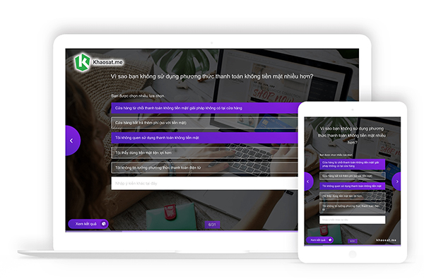 Khảo sát trực tuyến online