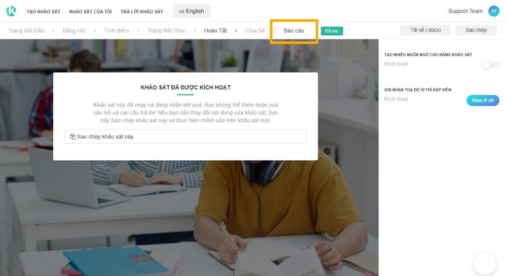 Hướng dẫn tạo kiểm tra online hình 19
