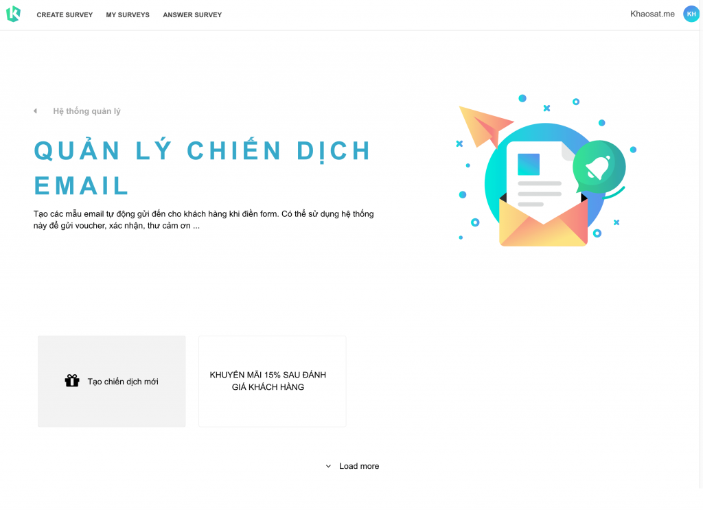 Hệ thống email tự động