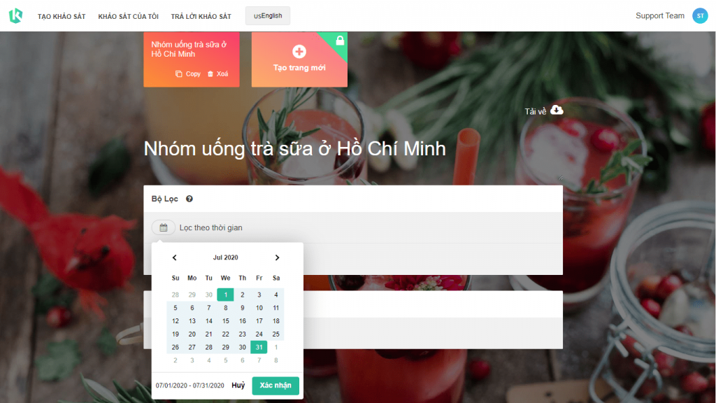 Hướng dẫn tạo báo cáo hình 7
