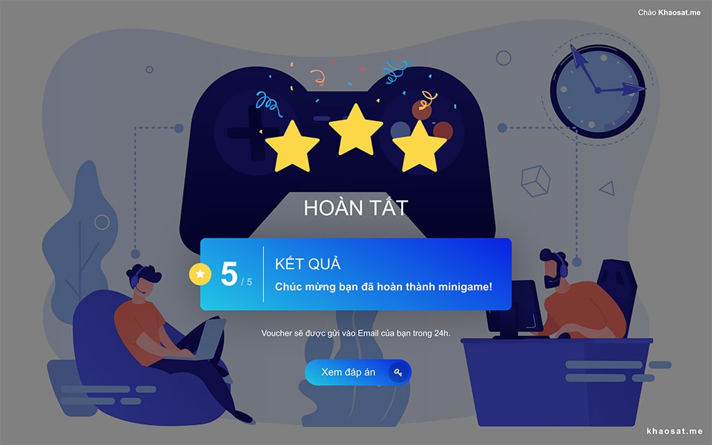 mini game trắc nghiệm online